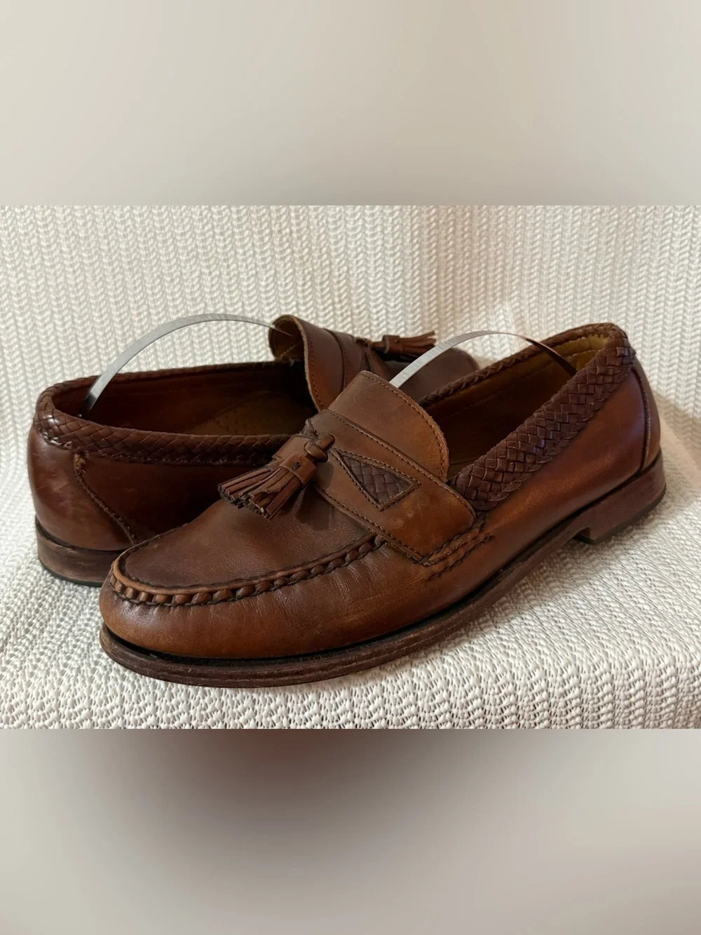 Allen Edmonds Brown Leather Derby Dress Shoe Men’s Size 93E